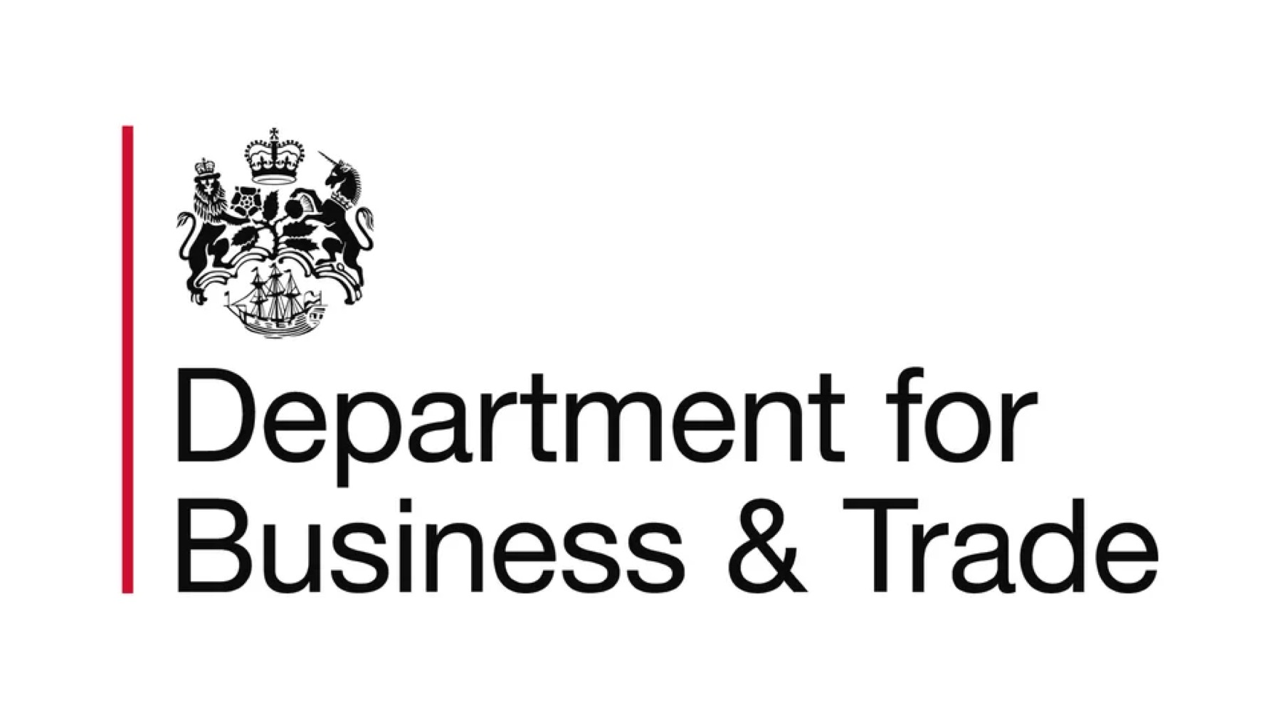 Department for Business & Trade logo