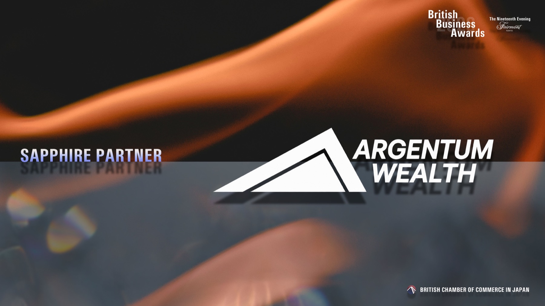 Sapphire Partner card for Argentum Wealth Management, British Business Awards 2026